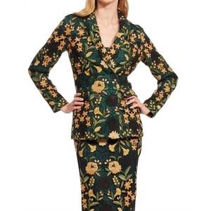 NEW EVA FRANCO alexey jacket in harvest bloom